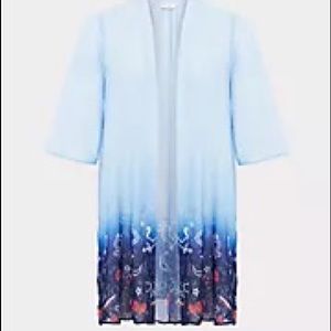 Torrid Sailor Moon Boarder Print Kimono Plus